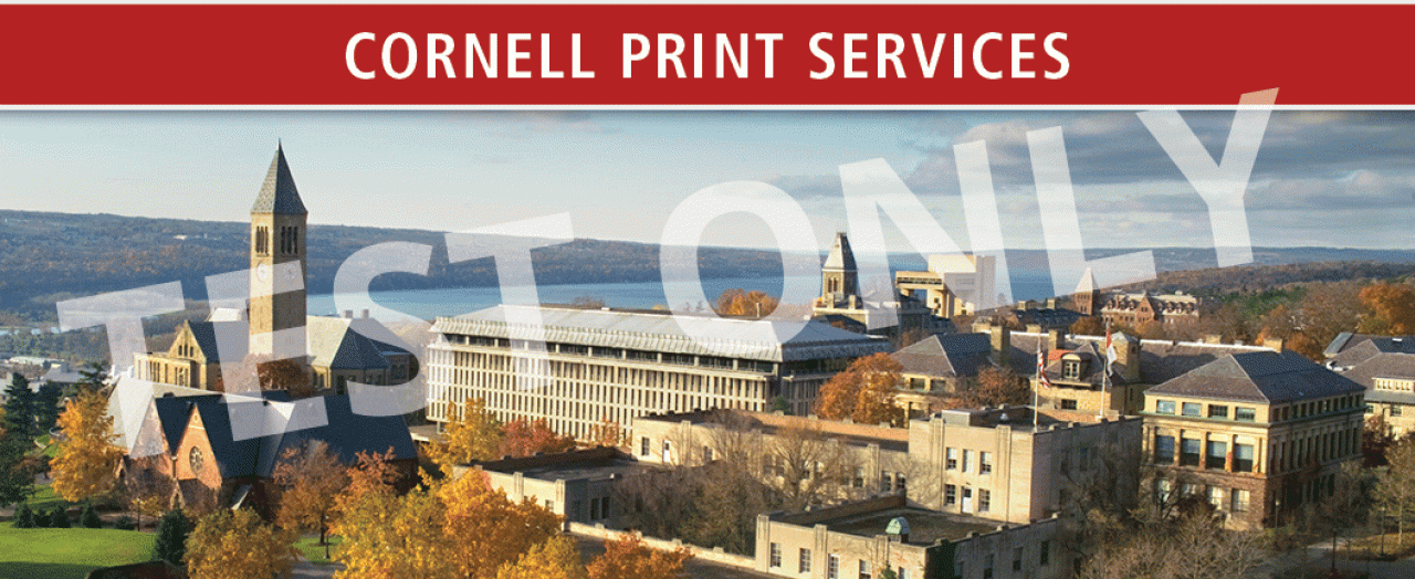 Cornell Print Services