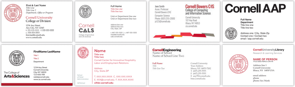 Business Card images